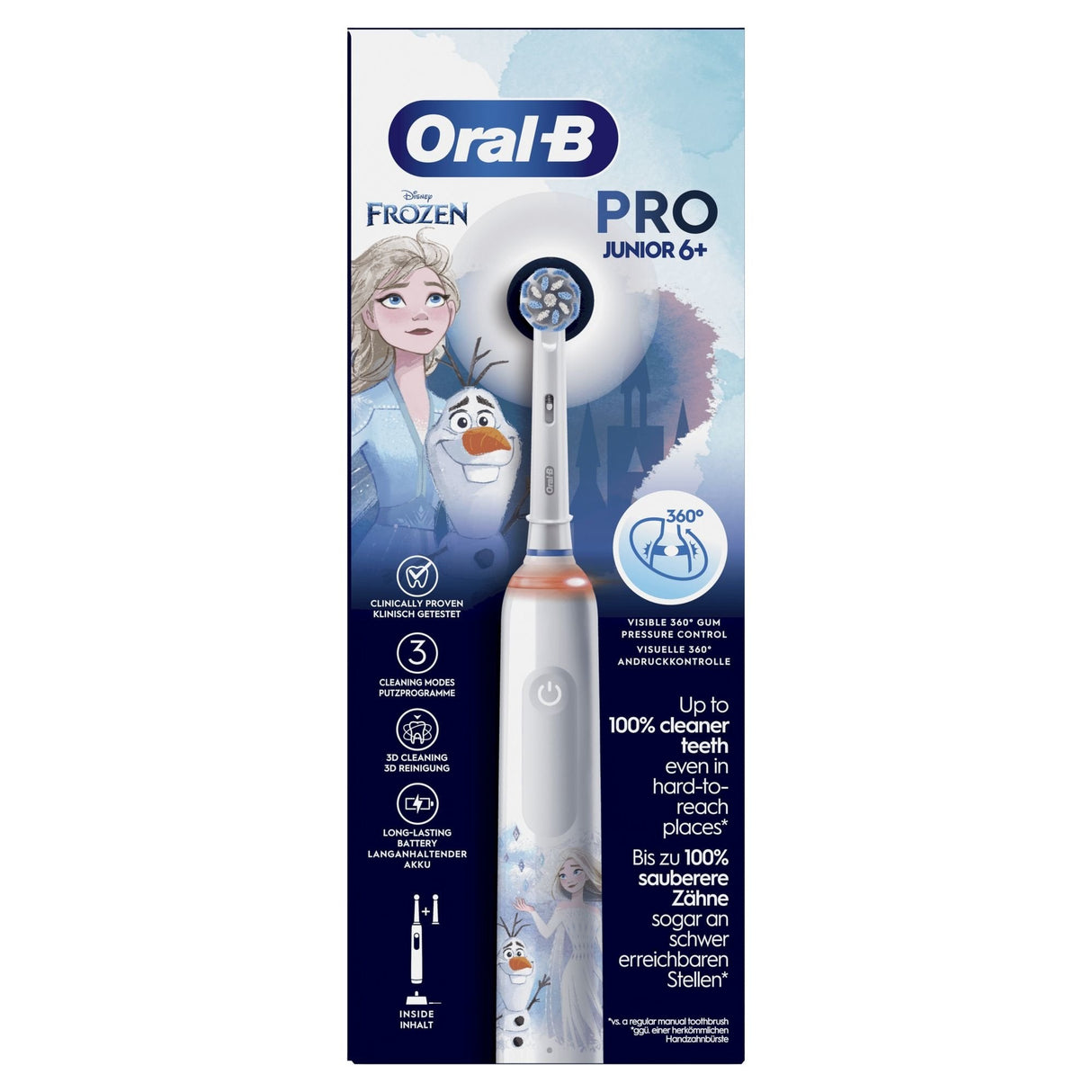 Cepillo De Dientes Oral-B Oral-B Pro Junior Frozen Eléctrico