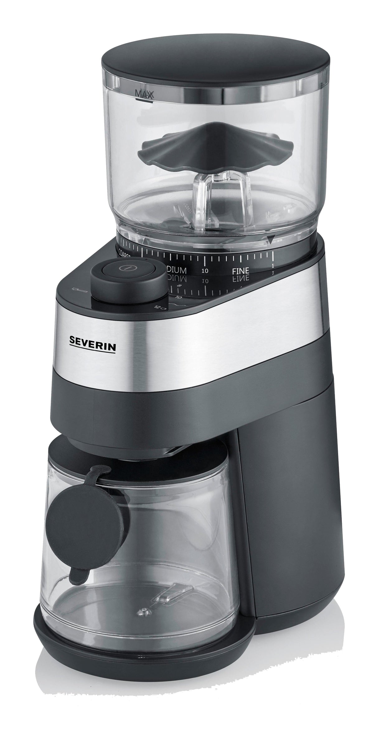 EAN 4008146045356 - Severin KM 3880 molinillo de café 140 W Negro, Acero inoxidable imagen 1