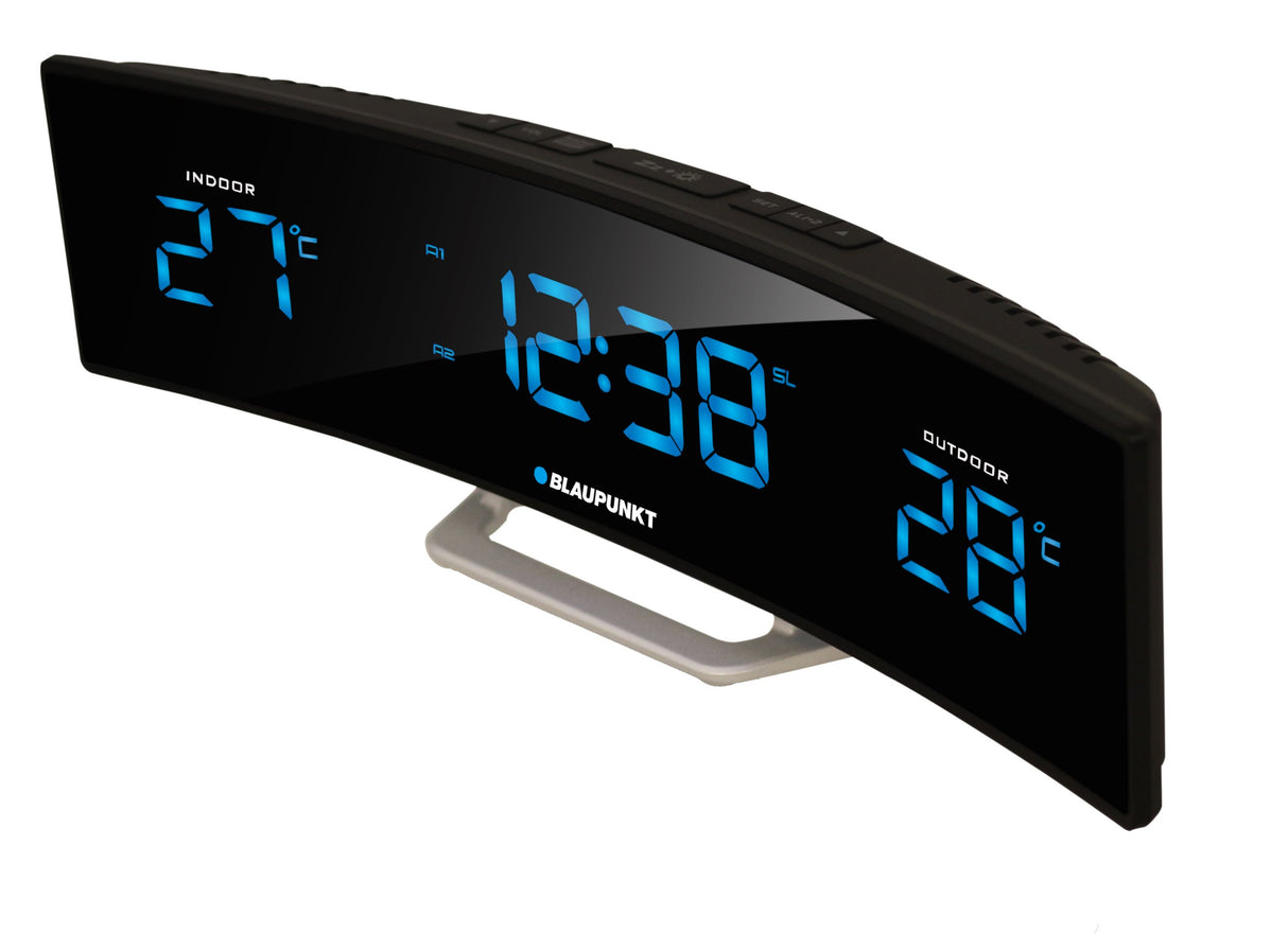 EAN 5901750500602 - Blaupunkt CR12BK radio Reloj Digital Negro, Plata imagen 2