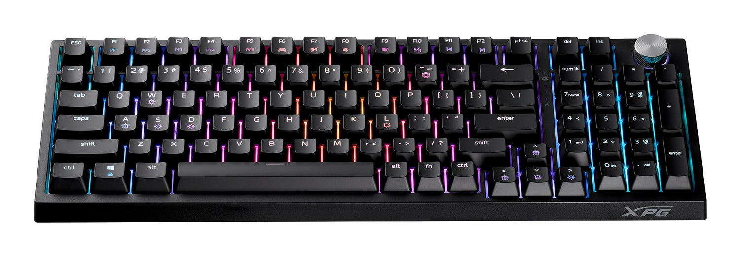Teclado Español  Gaming Xpg Sorcerer Rgb Usb-C Bk Es