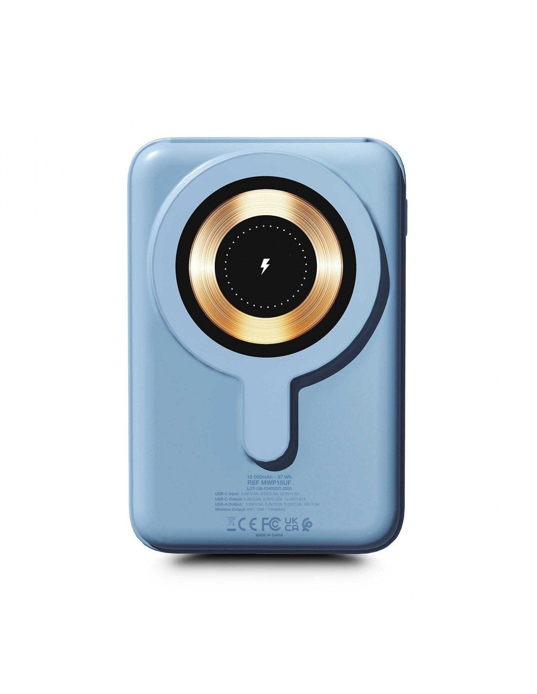 EAN 3760170885223 - Urban Factory Magnee Power 10000 mAh Cargador inalámbrico Azul imagen 7