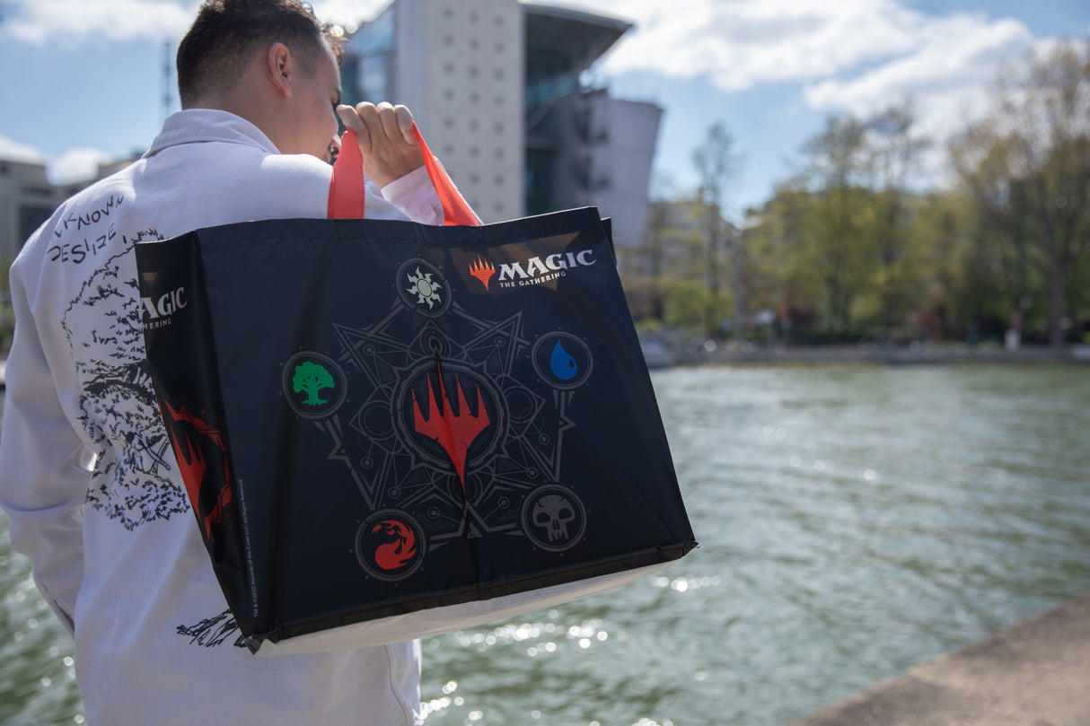 5 Colors Mana Bolsa Reciclable Con Asas 40x45x20 Cm Magic The Gathering