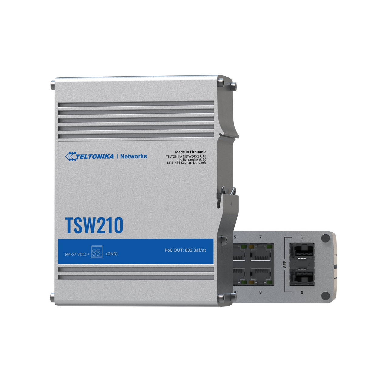 Teltonika Tsw210 Unmanaged Industrial Switch