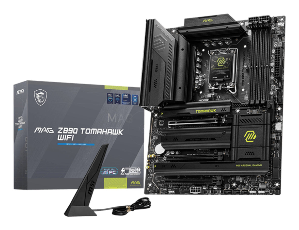 EAN 4711377259712 - MSI MAG Z890 TOMAHAWK WIFI placa base Intel Z890 LGA 1851 (Socket V1) ATX imagen 1