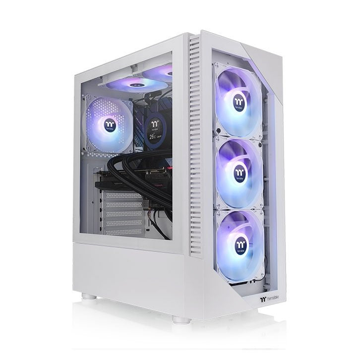 EAN 4713227533676 - Thermaltake View 200 TG Snow ARGB Midi Tower Blanco imagen 1
