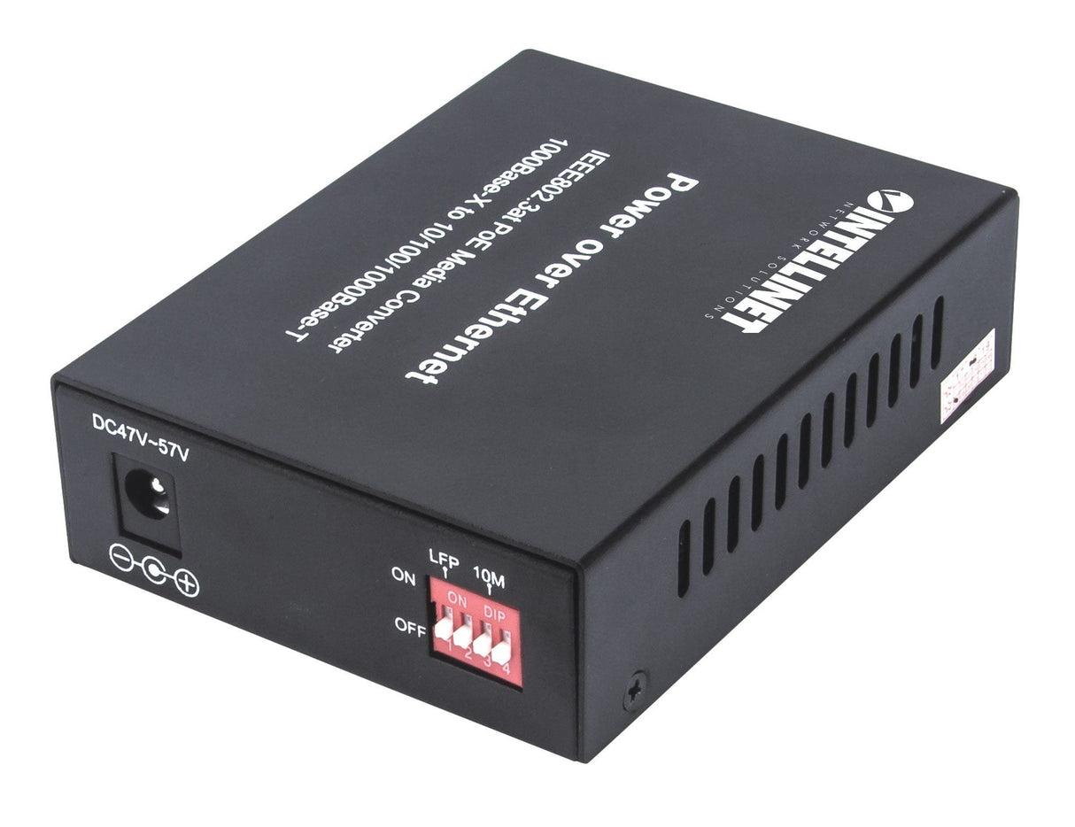 EAN 0766623508216 - Intellinet 508216 convertidor de medio 1000 Mbit/s Negro imagen 7