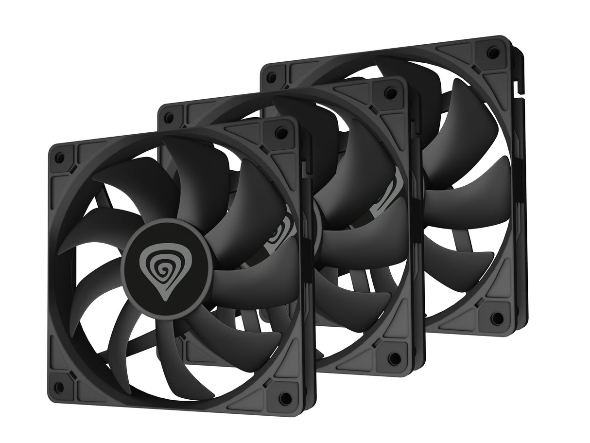 EAN 5901969439144 - GENESIS Oxal 120 Carcasa del ordenador Ventilador 12 cm Negro 3 pieza(s) imagen 2