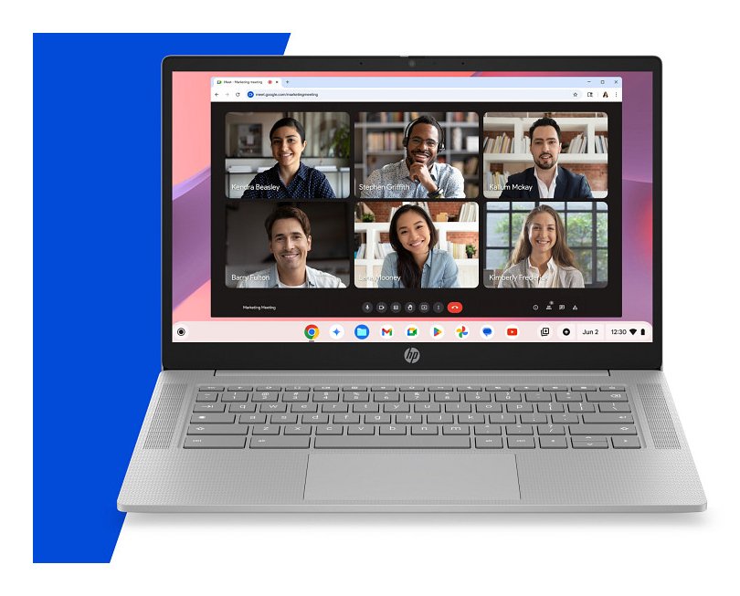 EAN 881767055720 - HP Chromebook 14a-nm0006nsx MediaTek 35,6 cm (14") Full HD 8 GB LPDDR5-SDRAM Wi-Fi 6 (802.11ax) ChromeOS P imagen 7