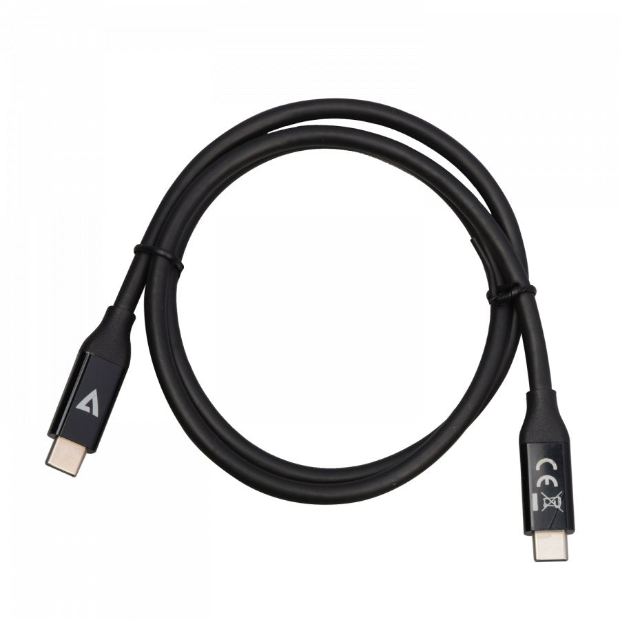 EAN 0662919114737 - V7 V7USB4-80CM cable USB 0,8 m USB C Negro imagen 4