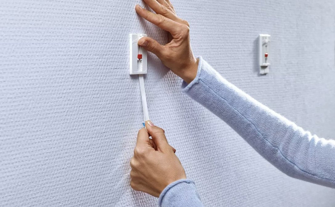 Clavo Adhesivo Ajustable Hasta 2kg Pared Pintada Tesa