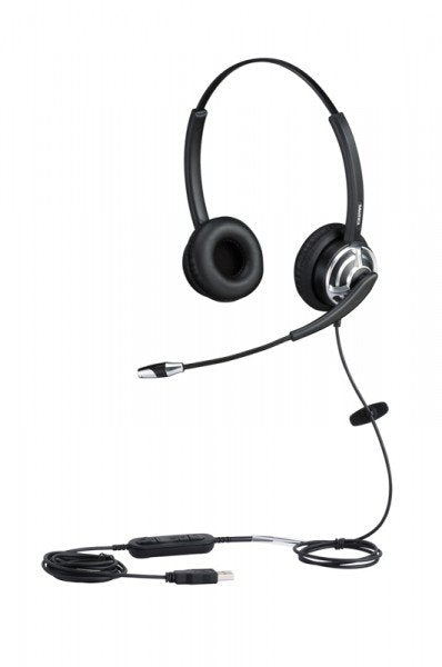 EAN 4038816055514 - ALLNET 8805-8.2MS auricular y casco Auriculares Alámbrico Diadema Oficina/Centro de llamadas Negro imagen 1