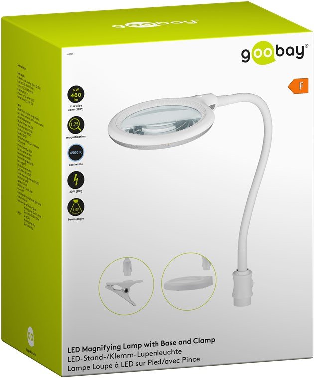 Goobay Gb 60359 - Lupenleuchte Led O 100 Mm 3 Dioptrien