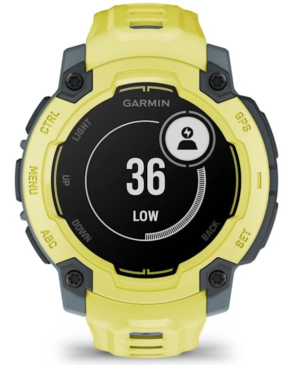 Smartwatch Garmin Instin E 45mm Amarillo Correa Silicona Amarilla