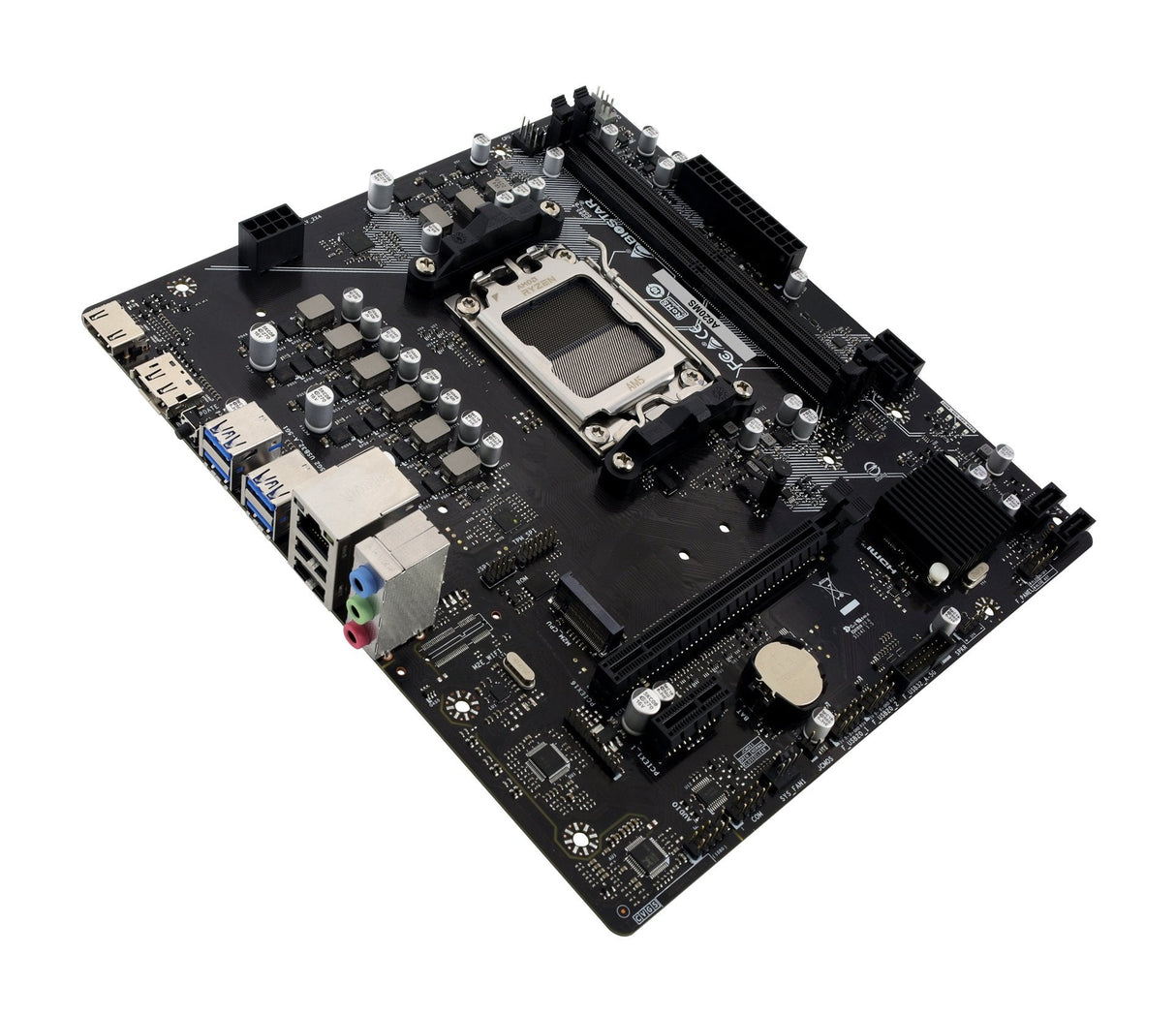 Placa Base Pb Biostar A620ms Skt Am5 2xddr5 5200mhz 1xhdmi 1xdp 1xm.2