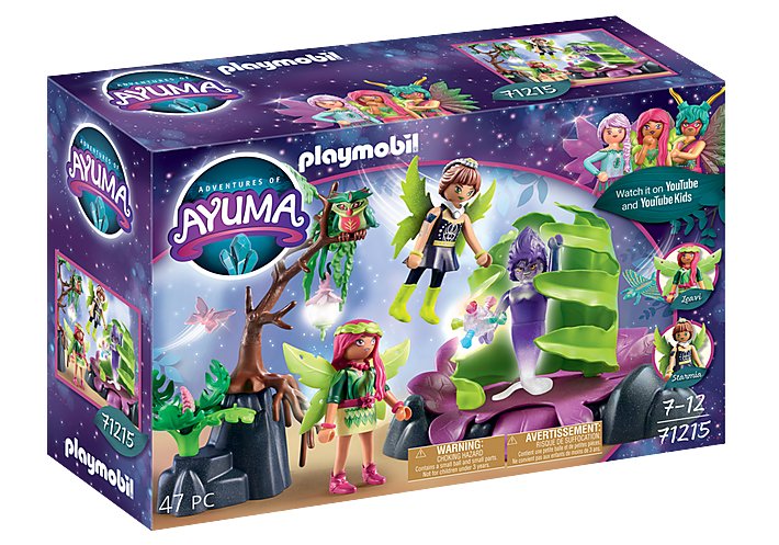Playmobil 71236 Ayuma - Crystal Y Moon Fairy Con Animales Del Alma