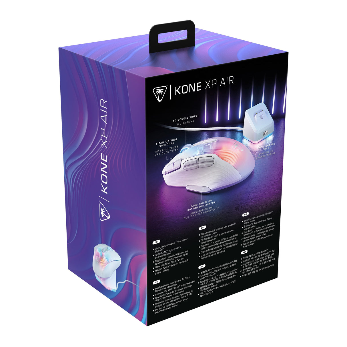 Ratón Turtle Beach Kone Xp Air, Color Blanco