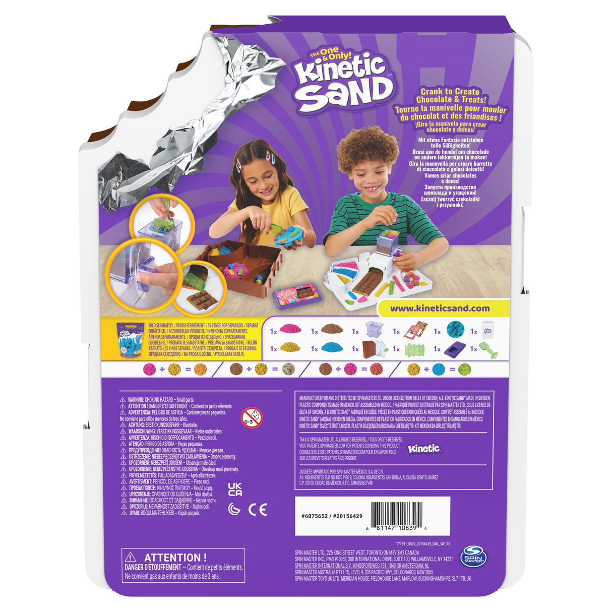 Spinmaster Kinetic Sand - Süssigkeiten-Station 6075652