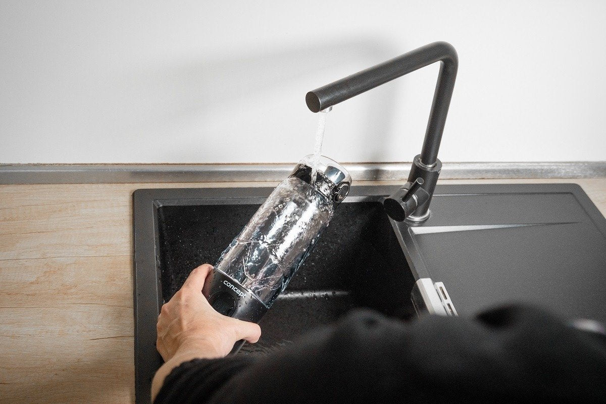 EAN 8595631065600 - Concept SM4001 licuadora 0,58 L Batidora de vaso portátil 315 W Negro, Acero inoxidable imagen 5