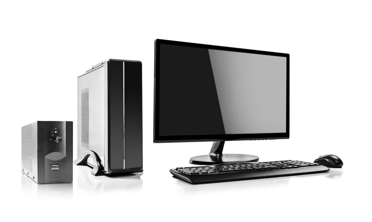 EAN 8716309047814 - Gembird UPS-PC-1202AP sistema de alimentación ininterrumpida (UPS) Línea interactiva 1,2 kVA 720 W 4 sali imagen 3