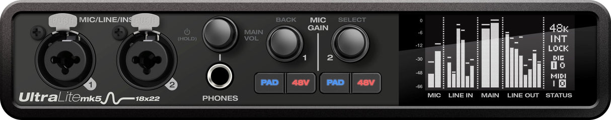 Motu Ultralite-Mk5 - Interfaz De Audio
