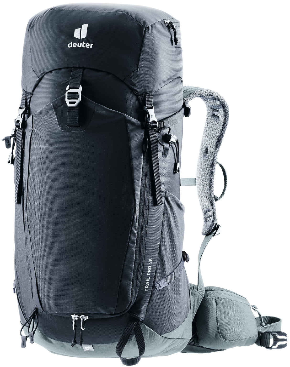 Mochila De Turista Deuter Trail Pro 36 Black-Shale