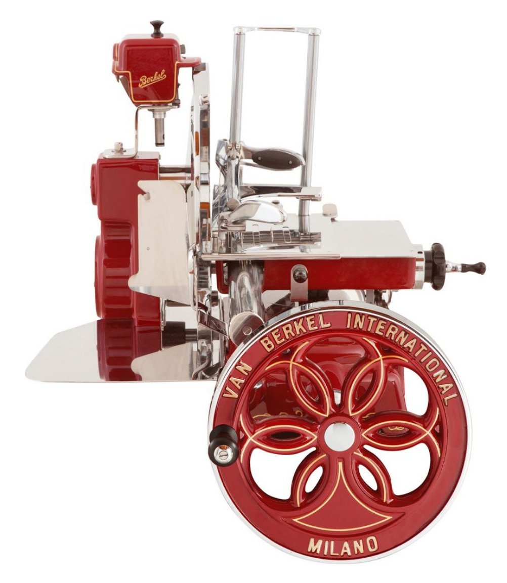 Cortadora Berkel Volante B114 Rojo/Oro