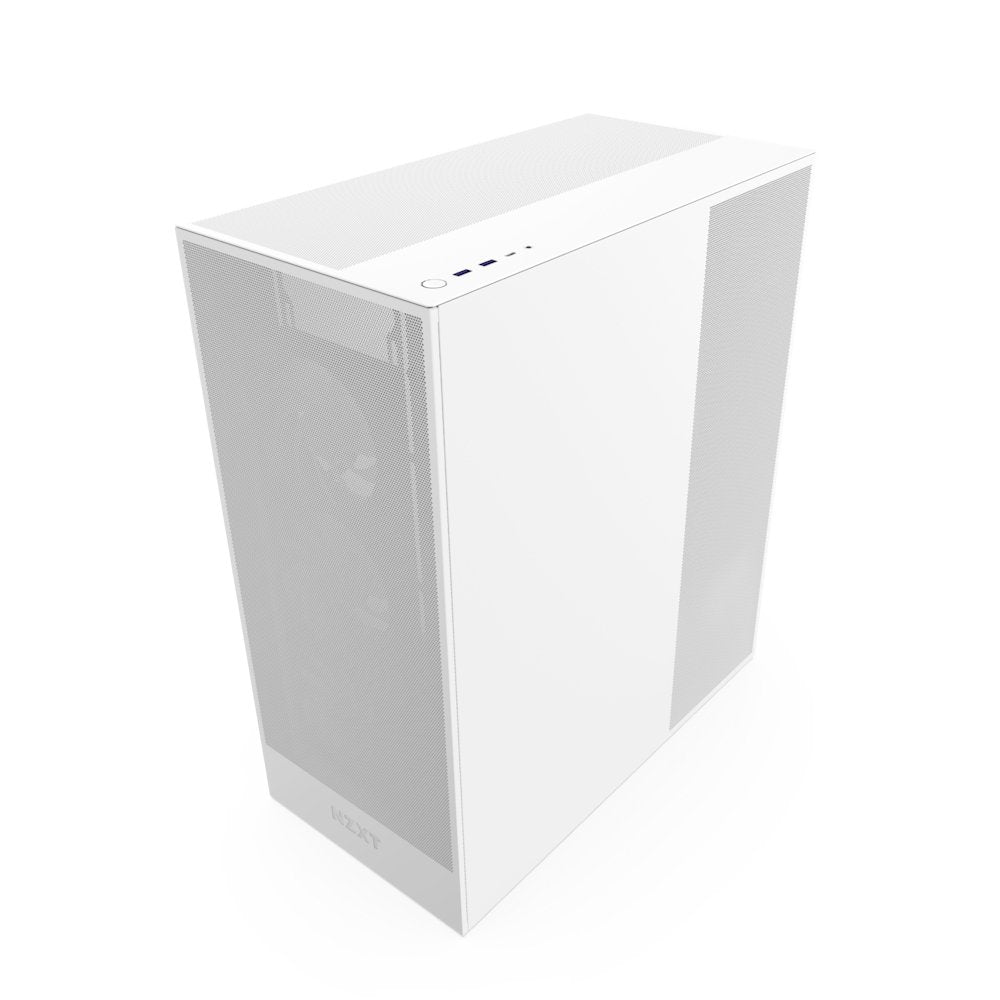 EAN 0810074845588 - NZXT H7 Flow RGB Midi Tower Blanco imagen 4