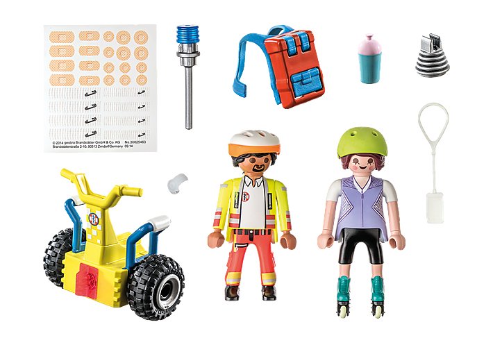 Playmobil 71257 City Life Starter Pack Rescate Con Balance Racer