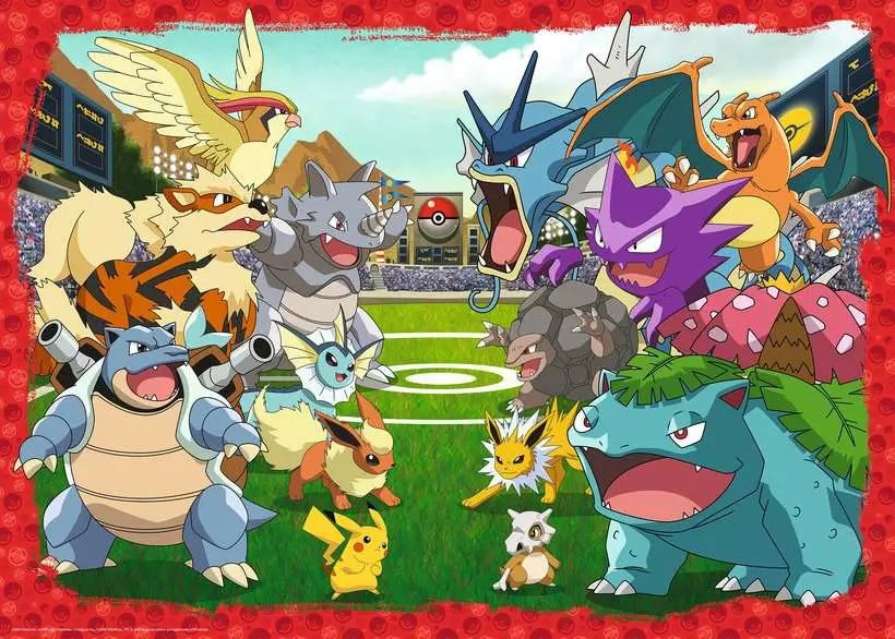 Puzzle Ravensburger Pokémon Show De Fuerza 1000 Piezas 12000628