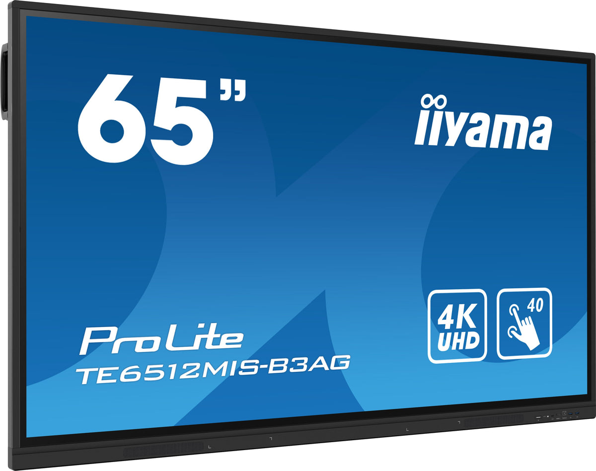 EAN 4948570123698 - iiyama TE6512MIS-B3AG pantalla de señalización Diseño de quiosco 165,1 cm (65") LCD Wifi 400 cd / m² 4K U imagen 1