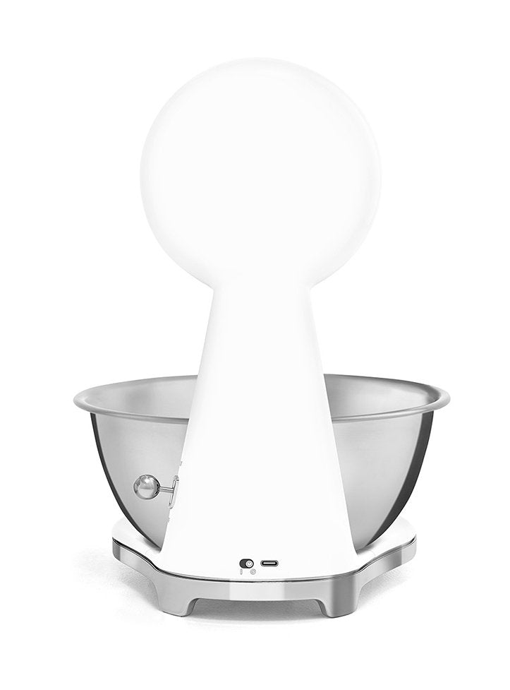 Báscula De Cocina Analógica Y Digital Smeg Blanca Ksf01whww