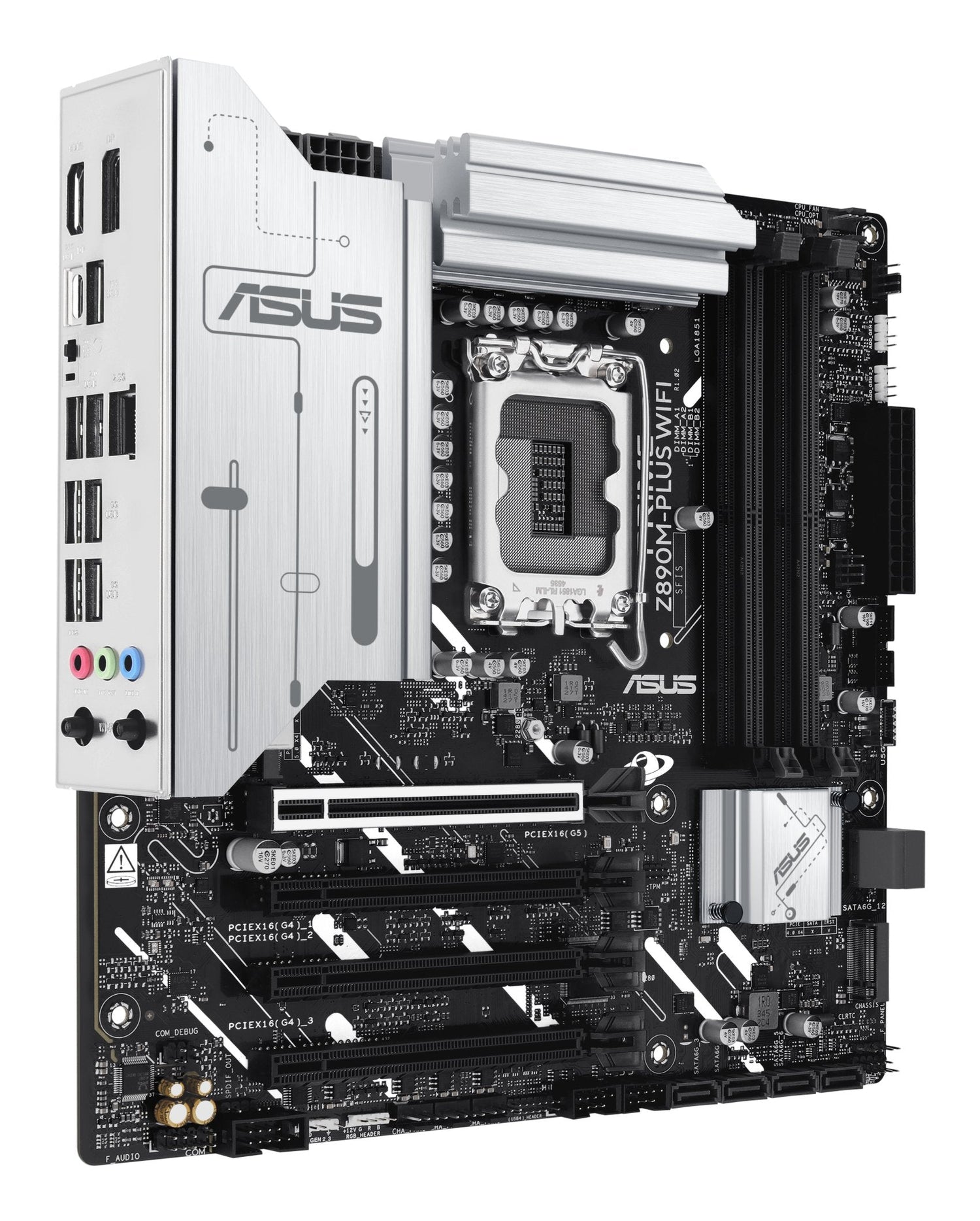 Asus Prime Z890m-Plus Wifi Intel Z890 Lga 1851 (Socket V1) Micro Atx