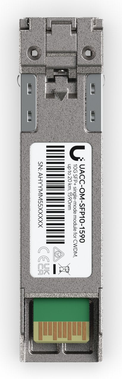EAN 810084694800 - Ubiquiti UACC-OM-SFP10-1590 red modulo transceptor Fibra óptica 11300 Mbit/s SFP+ 1590 nm imagen 4