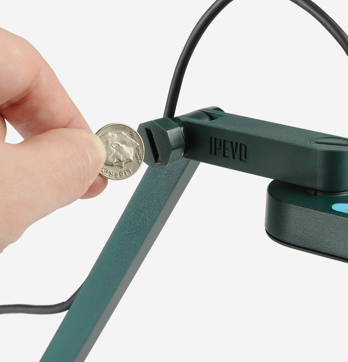 Cámara De Documentos Usb Ipevo V4k De Ultra Alta Definición De 8 Mp