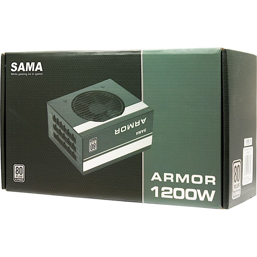 EAN 4260455646789 - Inter-Tech SAMA FTX-1200-A ARMOR unidad de fuente de alimentación 1200 W 20+4 pin ATX ATX Negro imagen 5