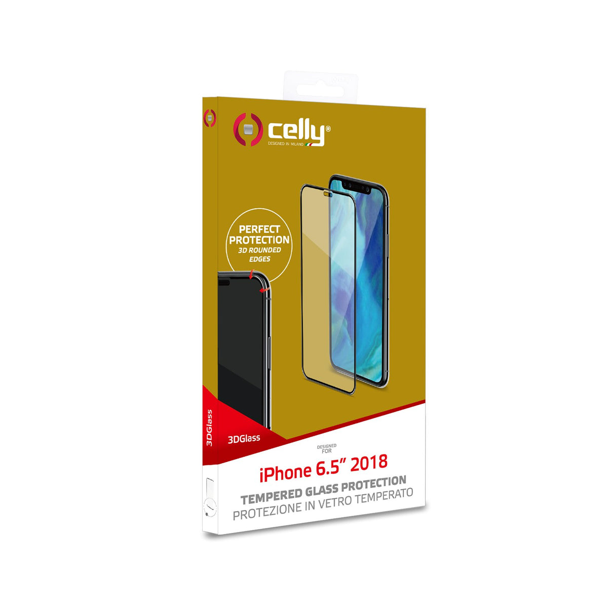 EAN 8021735744276 - Celly 3D Glass Protector de pantalla Apple 1 pieza(s) imagen 2