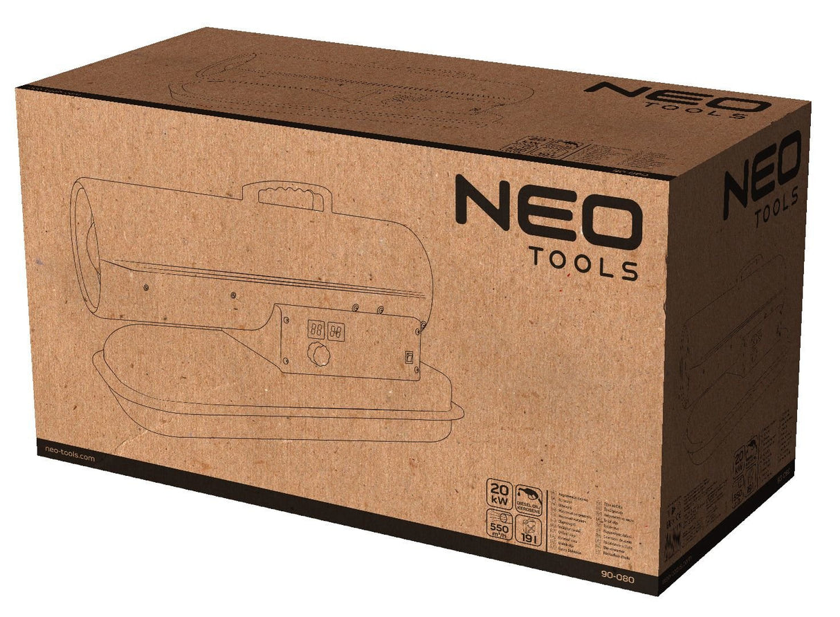EAN 5907558457919 - Neo 90-080 calefactor industrial Estufa industrial sin ventilador imagen 8