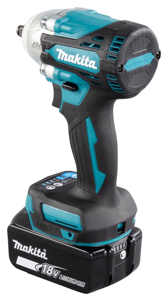 Llave De Impacto Inalámbrica Makita Dtw302z, 18 Voltios Azul/Negro, Sin Batería Ni Cargador Dtw302z
