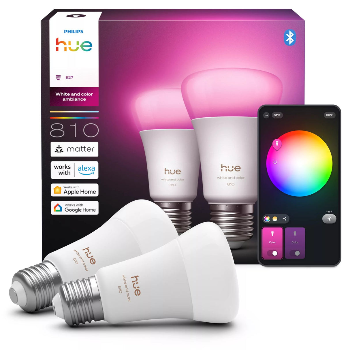 EAN 8720169364363 - Philips Hue White and Color ambiance 8720169364363 iluminación inteligente Bluetooth/Zigbee 6 W imagen 3
