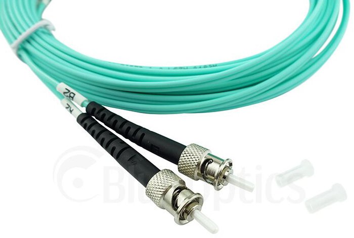 Blueoptics Lwl Patchkabel Lc / St Mm Om3 Aqua 2,0m