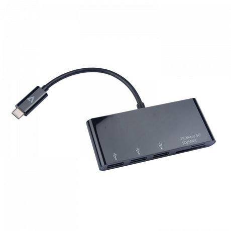 EAN 0662919088885 - V7 V7UC3U-HUB-BLK-1E USB 3.2 Gen 1 (3.1 Gen 1) Type-C Negro imagen 4