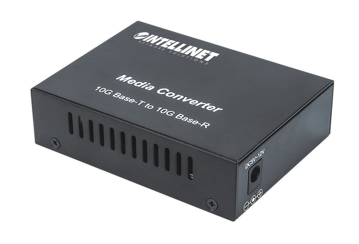 EAN 0766623508193 - Intellinet 508193 convertidor de medio 10000 Mbit/s Negro imagen 8