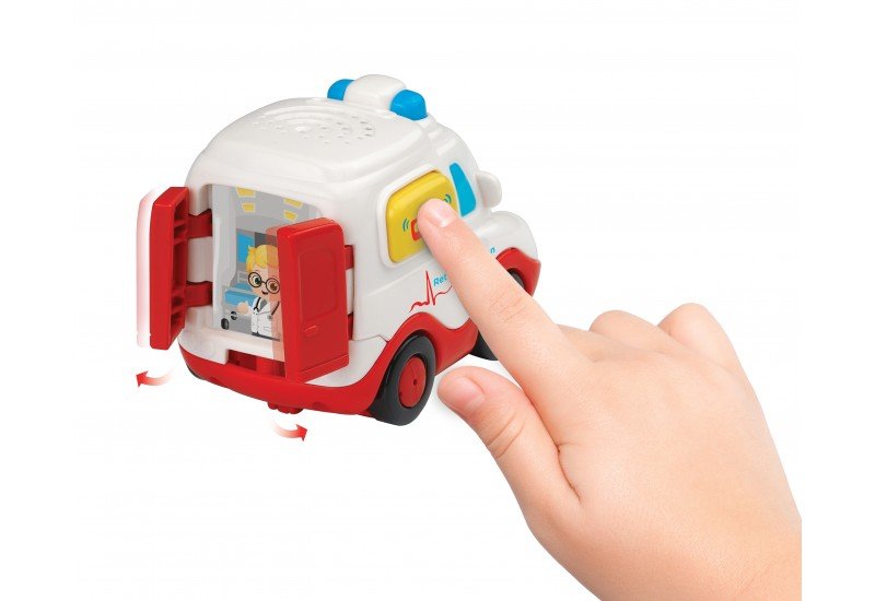 Vtech Hace Velocistas Para Bebés: Ambulancia, Vehículo De Juego 80-517004