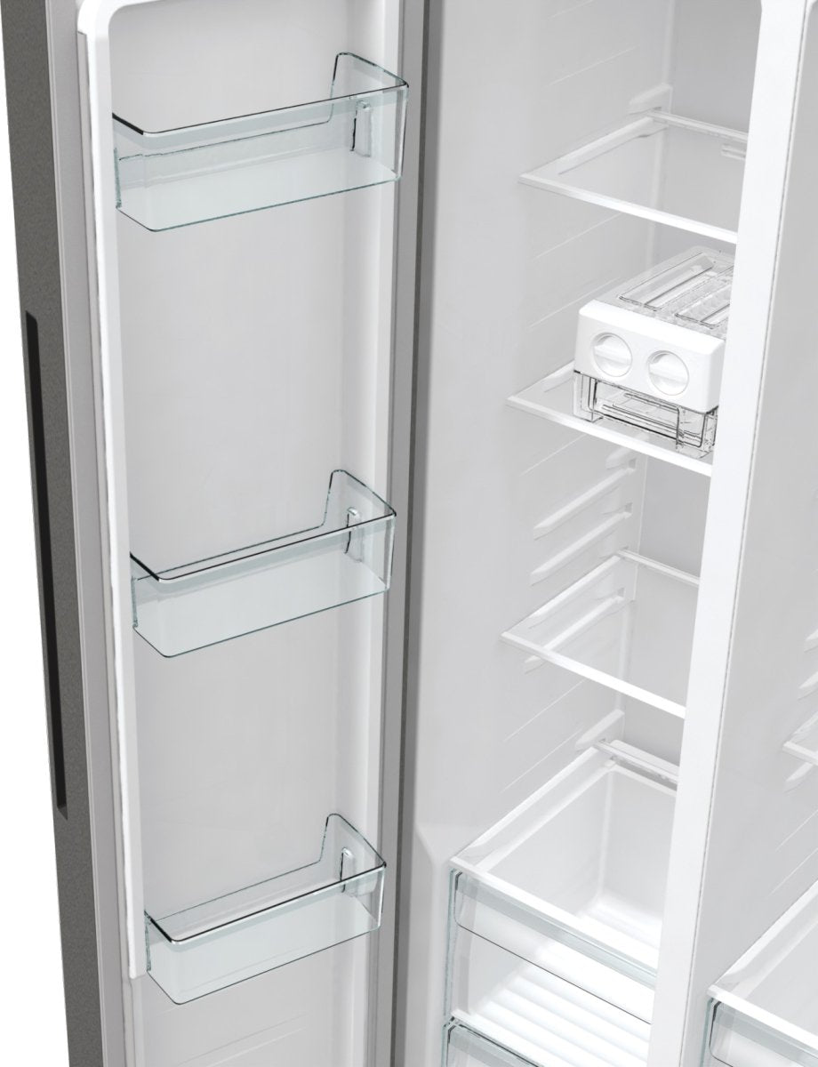 EAN 3838782684449 - Gorenje NRR9185EAXL nevera puerta lado a lado Independiente 550 L Gris imagen 20