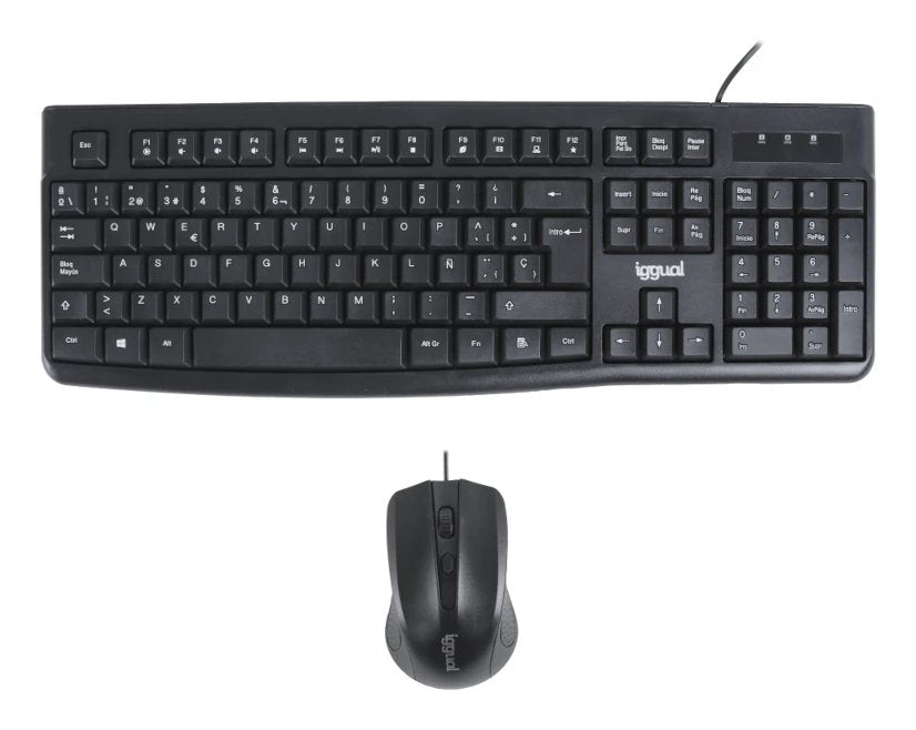 Iggual Kit Teclado Y Ratón Cmk-Business2 Negro