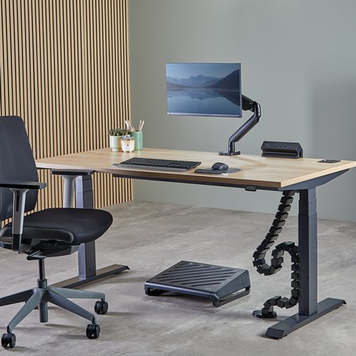 Fellowes Cablewirbelsäule 128,8x12,9cm Magnetisch Negro