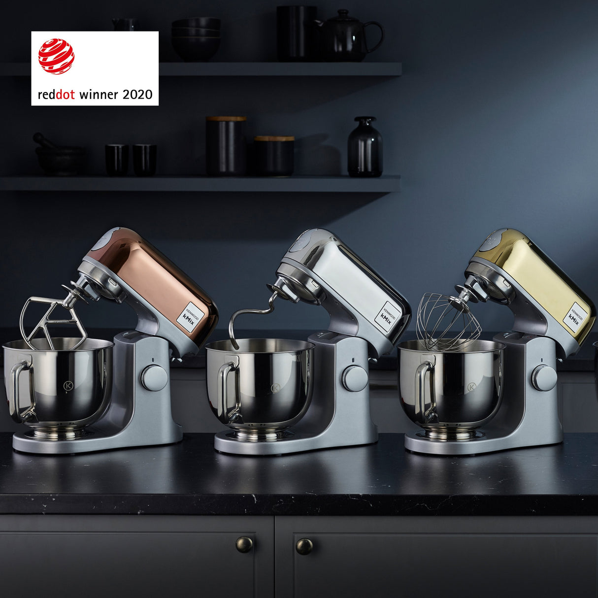 Batidora Kenwood Kmix Special Edition De Varillas 1000 W Cromo, Gris