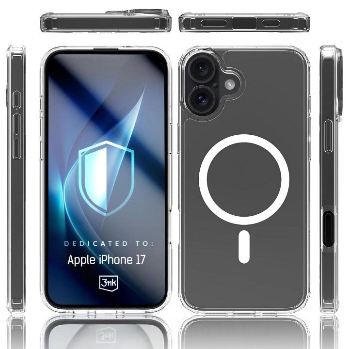 Etui Armor Magcase Do Apple Iphone 17 Przezroczyste