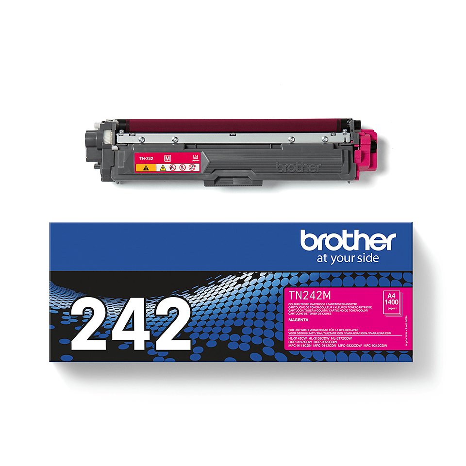 EAN 4977766745611 - Brother TN-242M cartucho de tóner 1 pieza(s) Original Magenta imagen 4