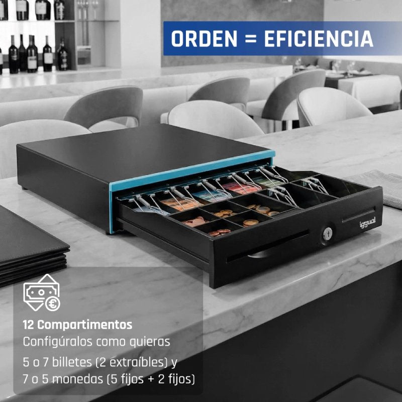 EAN 8435364317938 - iggual IGG317938 cajón de efectivo Cajón de efectivo automático y manual imagen 8